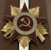 Орден Отечественной войны из стали на стелу (NSO-PiroClub) в Аргуне