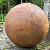 Стальная сфера — 3D КОРТЕН (518913) ∅ 1500 мм. Аргун 