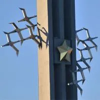 Звезда на стелу нержавеющая сталь нитрид титана в Аргуне (518465)