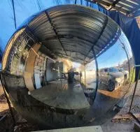 Сфера шар ø 2000 мм. (514274) производство - арт-объект пустотелая  в Аргуне
