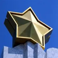 Звезда стела монумент сталь нитрид титана в Аргуне (518464)