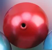 Ёлочный шар красный (518840) ∅ 500 мм. Аргун