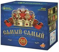 Фейерверк Самый-самый. Купить Фейерверк Самый-самый Р7531 — магазин продажа салютов недорого —  Аргун, производитель Русский фейерверк - Русская пиротехника, доставка по России  +7 963 711 89 03 — Аргун | argun.piroclub.ru