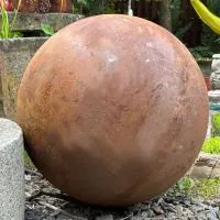 Шар металлический кортен (518919) ∅ 800 мм. Аргун 