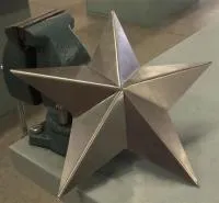 Звезда из углеродистой стали на памятник в Аргуне (518462)
