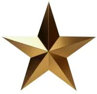 Звезда СССР накладка на стелу листовая бронза в Аргуне (518487)
