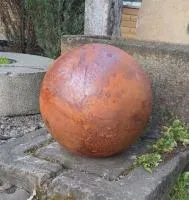 Сфера 3D парк КОРТЕН сталь (518912) ∅ 500 мм. Аргун 