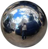 Шар ø 1150 мм. полый полированный (517595) монтаж - сфера арт-объект пустотелая  в Аргуне