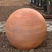 Железный шар сталь кортен (518914) ∅ 1350 мм. Аргун 