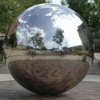 Металлический шар полированный (198287) монтаж - сфера арт-объект ø 1000 мм. пустотелая  в Аргуне